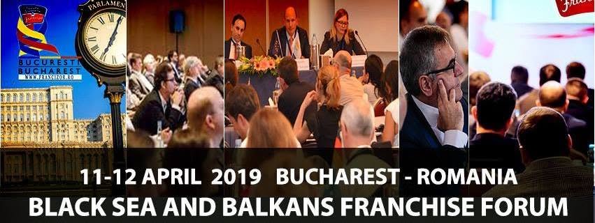 Material documentar al Black Sea and Balkans Franchise Forum, 11–12 aprilie 2019, București