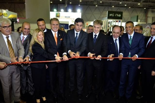 Ceremonie de deschidere a expoziției internaționale de franciză, Turcia, 2014
